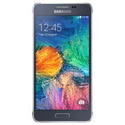 samsung Galaxy Alpha Black (Silver-66913)