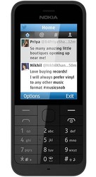 Nokia 220 Black  (Silver-66919)