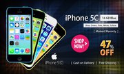 47% OFF Deal for iPhone 5c 16 GB Yellow at Moskart
