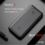 New Xiaomi redmi 4-3GB take place in poorvika mobiles