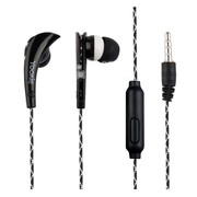 Buy Black Colour Yookie In Ear Headphones with Remote Mic